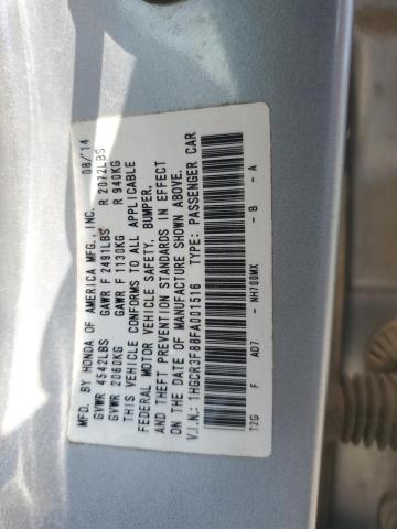2015 HONDA ACCORD EXL 1HGCR3F88FA001516