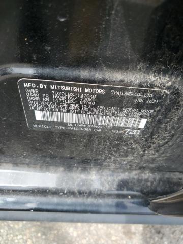 2021 MITSUBISHI MIRAGE SE ML32AWHJ6MH005137