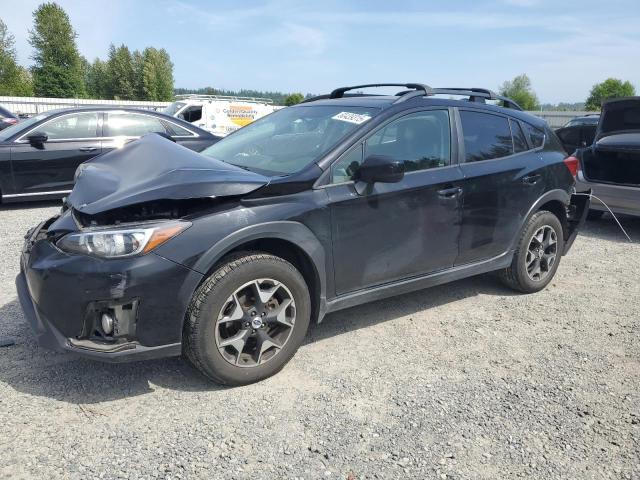 SUBARU CROSSTREK 2018 black  gas JF2GTABC1JH246451 photo #1