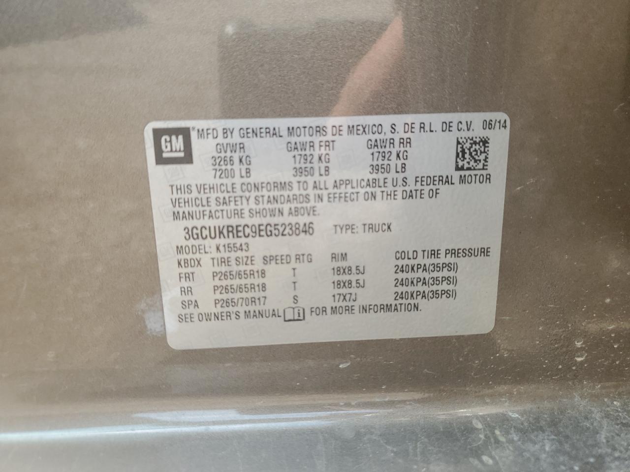 Chevrolet Silverado 2014
