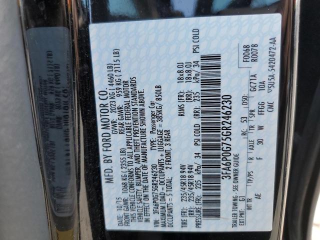 2016 FORD FUSION S 3FA6P0G75GR246230