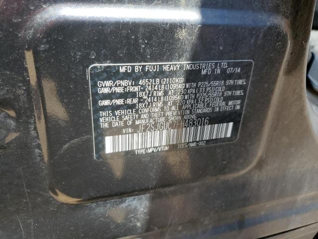 2015 SUBARU FORESTER 2 - JF2SJGUC7FH483016