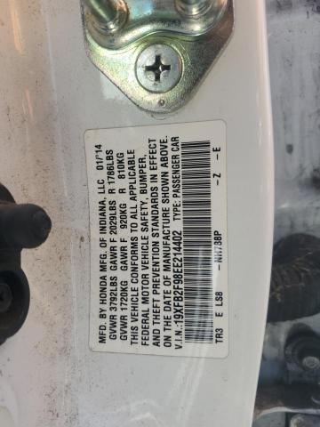 2014 HONDA CIVIC EXL - 19XFB2F98EE214402