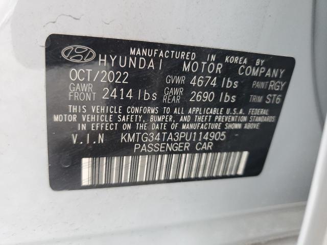 2023 GENESIS G70 BASE - KMTG34TA3PU114905