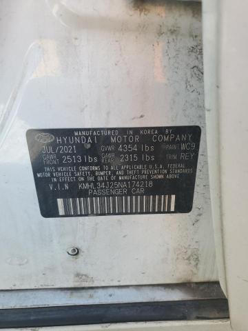 2022 HYUNDAI SONATA LIM KMHL34J25NA174218