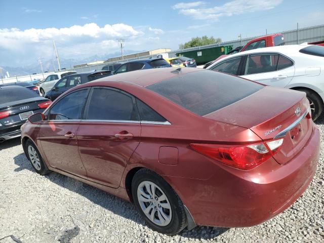 HYUNDAI SONATA GLS 2013 red  gas 5NPEB4AC7DH575611 photo #3