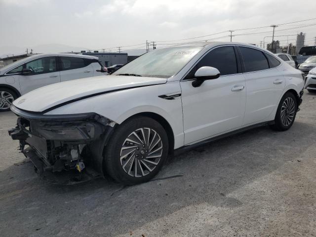 Vin: kmhl34jj0ra100606, lot: 61628435, hyundai sonata hybrid 2024 img_1