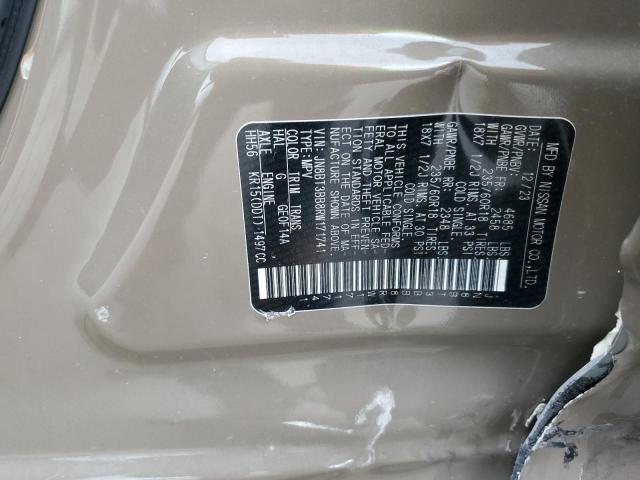2024 NISSAN ROGUE SV JN8BT3BB8RW171741
