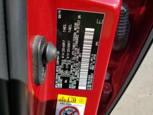 2019 LEXUS NX 300 BAS JTJBARBZ9K2217234