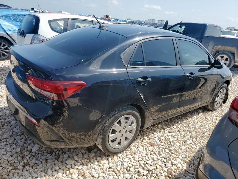 KIA RIO LX 2022 black  gas 3KPA24AD0NE462774 photo #4