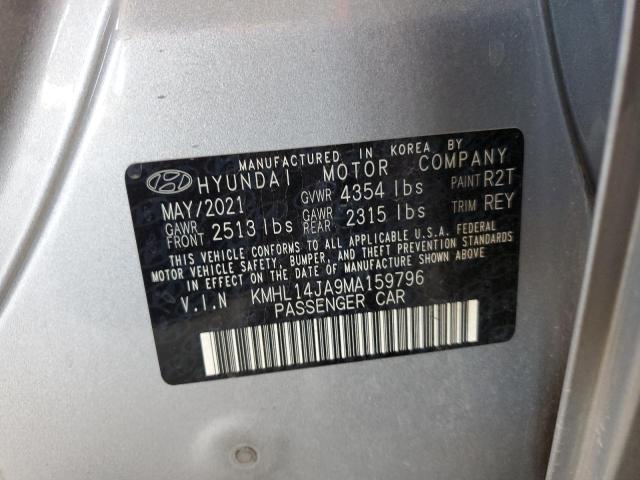 2021 HYUNDAI SONATA SEL - KMHL14JA9MA159796