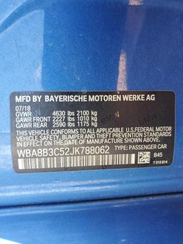 2018 BMW 340 I WBA8B3C52JK788062