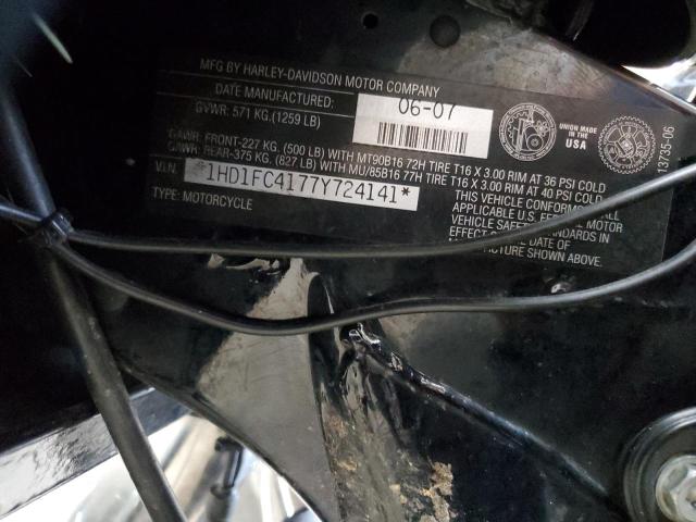 2007 HARLEY-DAVIDSON FLHTCUI 1HD1FC4177Y724141