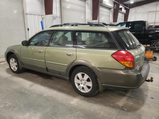 SUBARU LEGACY OUT 2005 green  gas 4S4BP62CX57374298 photo #3