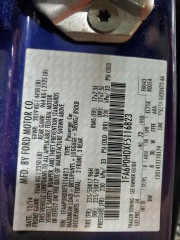 2015 FORD FUSION SE - 1FA6P0HDXF5116823