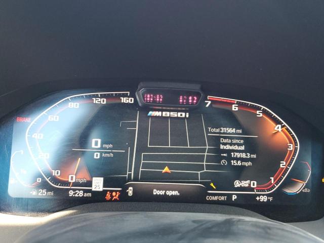 2019 BMW M850XI WBAFY4C57KBX38867