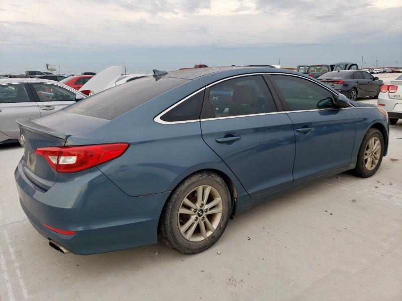 Vin: 5npe24afxfh183610, lot: 60454525, hyundai sonata se 20153
