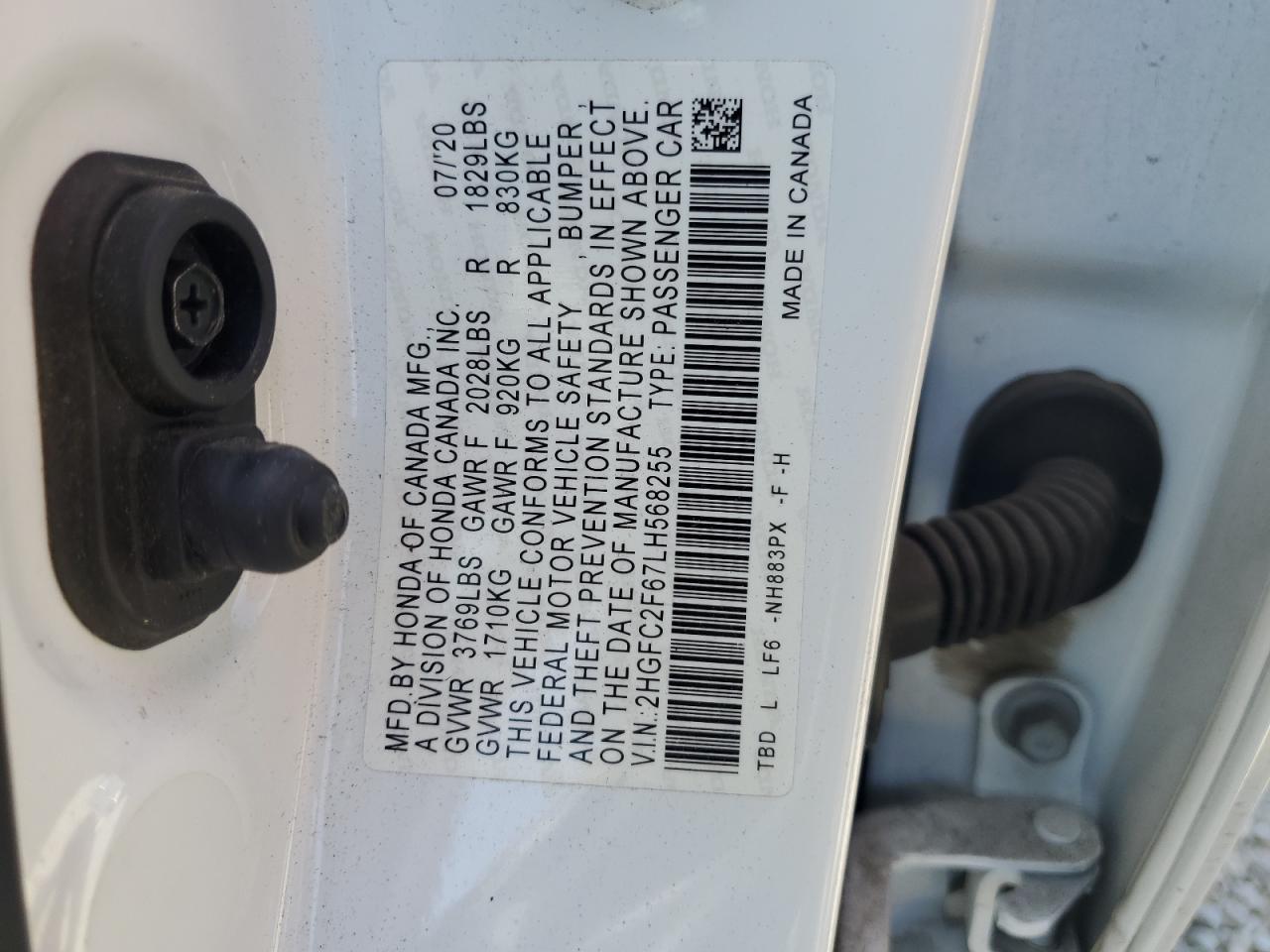 Honda Civic lx 2020