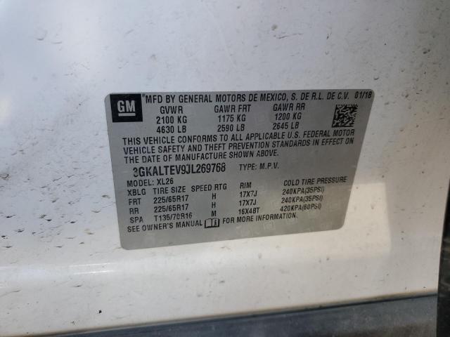 2018 GMC TERRAIN SL - 3GKALTEV9JL269768