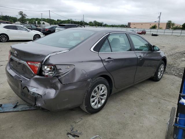 TOYOTA CAMRY LE 2017 gray  gas 4T1BF1FK0HU447398 photo #4