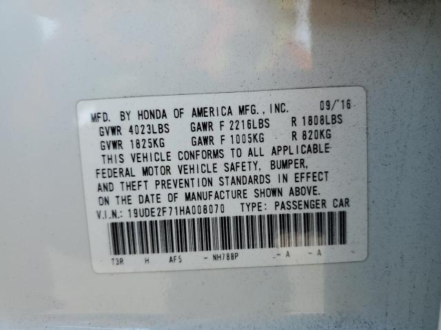 2017 ACURA ILX PREMIU 19UDE2F71HA008070