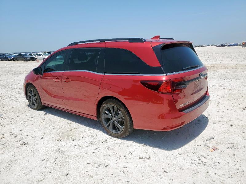 Vin: 5fnrl6h73pb024890, lot: 61619535, honda odyssey sp sport-l 20232