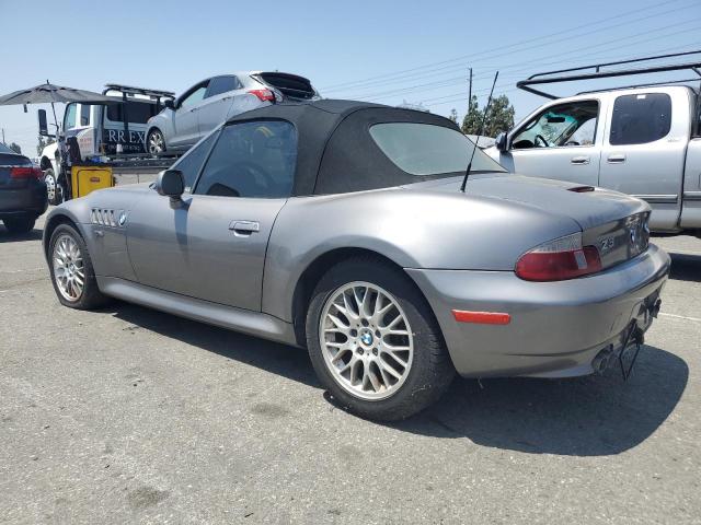 BMW Z3 2.5 2002 gray  gas 4USCN334X2LM06491 photo #3
