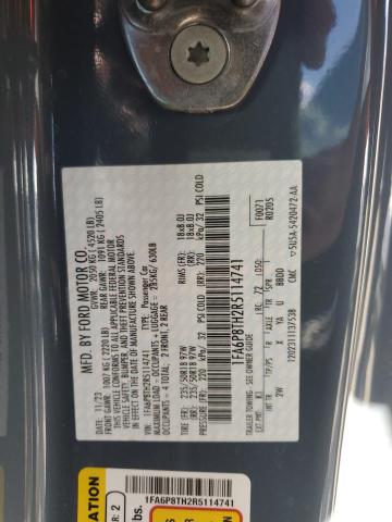 2024 FORD MUSTANG 1FA6P8TH2R5114741