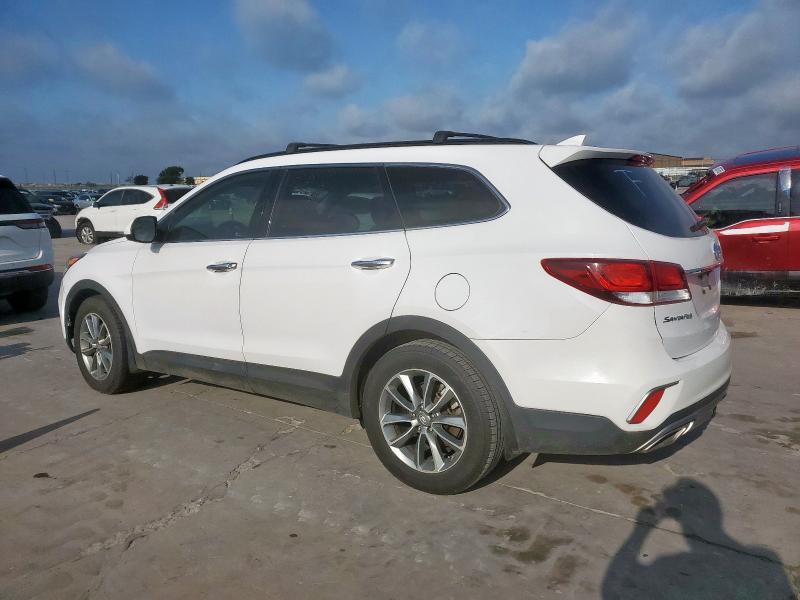 Vin: km8sm4hf2hu255133, lot: 61626315, hyundai santa fe se 20172