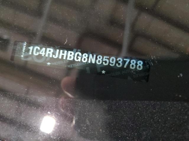 2022 JEEP GRAND CHER - 1C4RJHBG8N8593788