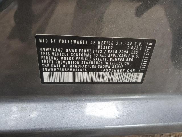 2023 VOLKSWAGEN JETTA SPOR 3VWBM7BU5PM034655