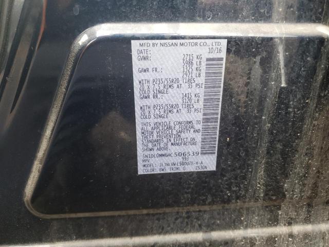 2017 INFINITI QX60 - 5N1DL0MM6HC506539