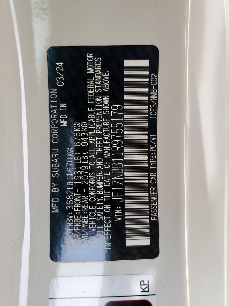2024 TOYOTA GR 86 JF1ZNBB11R9755179