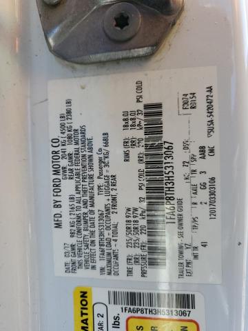 2017 FORD MUSTANG - 1FA6P8TH3H5313067