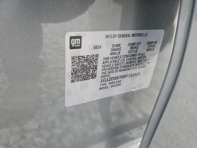 2025 CHEVROLET MALIBU LT - 1G1ZD5ST6SF111418