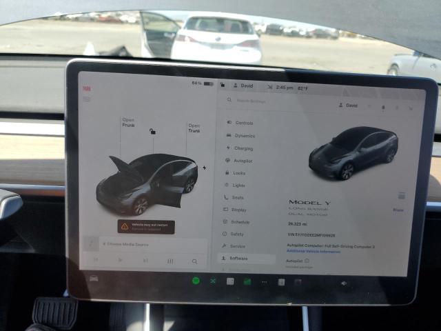2021 TESLA MODEL Y 5YJYGDEE2MF106628