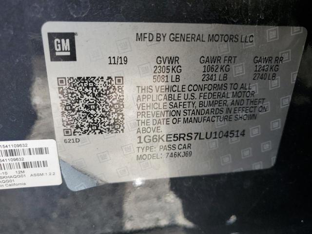 1g6ke5rs7lu104514 - 2020 Cadillac ct6 luxury csav - #61239615