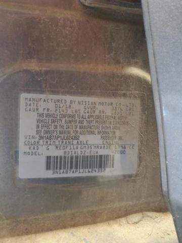 2018 NISSAN SENTRA S - 3N1AB7AP1JL624352