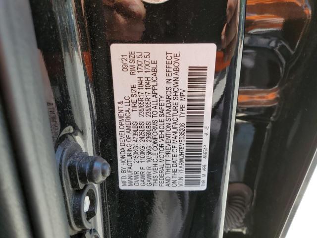 2021 HONDA CR-V SE 7FARW2H78ME035206