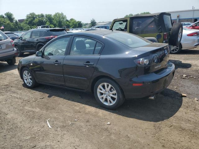 MAZDA 3 I 2007 black sedan 4d gas JM1BK32G671681235 photo #3