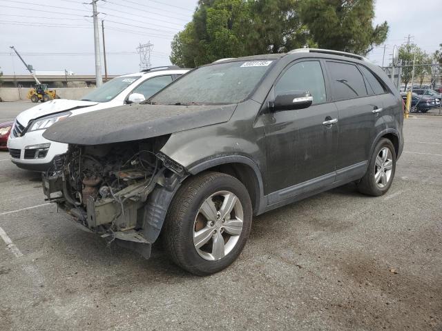 KIA SORENTO EX 2012 green  gas 5XYKU4A22CG246356 photo #1