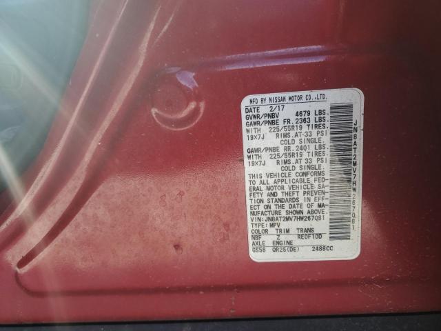 2017 NISSAN ROGUE JN8AT2MV7HW267081