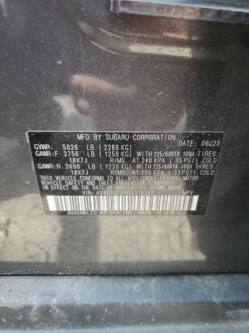 2024 SUBARU OUTBACK TO 4S4BTGPD9R3119268