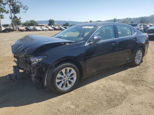 LEXUS ES 300H 2014 black  hybrid engine JTHBW1GG4E2049759 photo #1