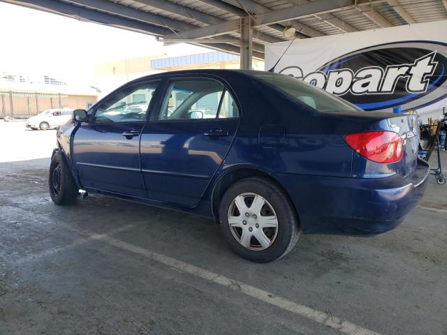 TOYOTA COROLLA CE 2008 blue  gas 1NXBR32E78Z033229 photo #3