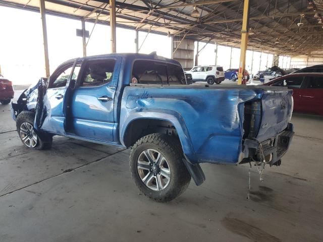 TOYOTA TACOMA DOU 2017 blue  gas 3TMGZ5AN9HM082346 photo #3
