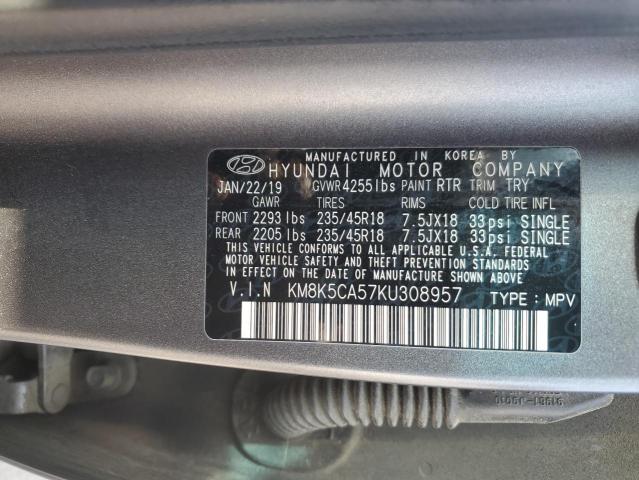2019 HYUNDAI KONA ULTIM - KM8K5CA57KU308957
