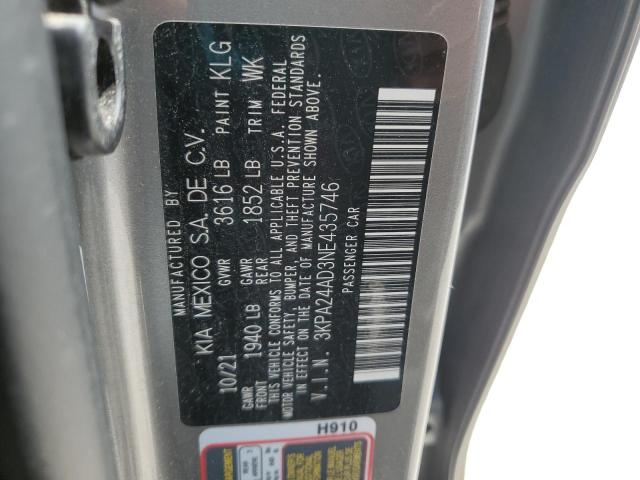 2022 KIA RIO LX - 3KPA24AD3NE435746