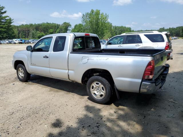 TOYOTA TACOMA ACC 2006 silver club cab gas 5TETX22N96Z232957 photo #3
