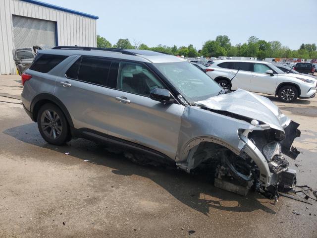 Vin: 1fmsk8dh7pgc12702, lot: 59207425, ford explorer xlt 20234